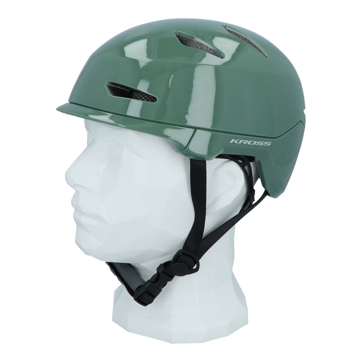 Kross Bicycle Helmet City Capitalo M (54-58 cm) - Green