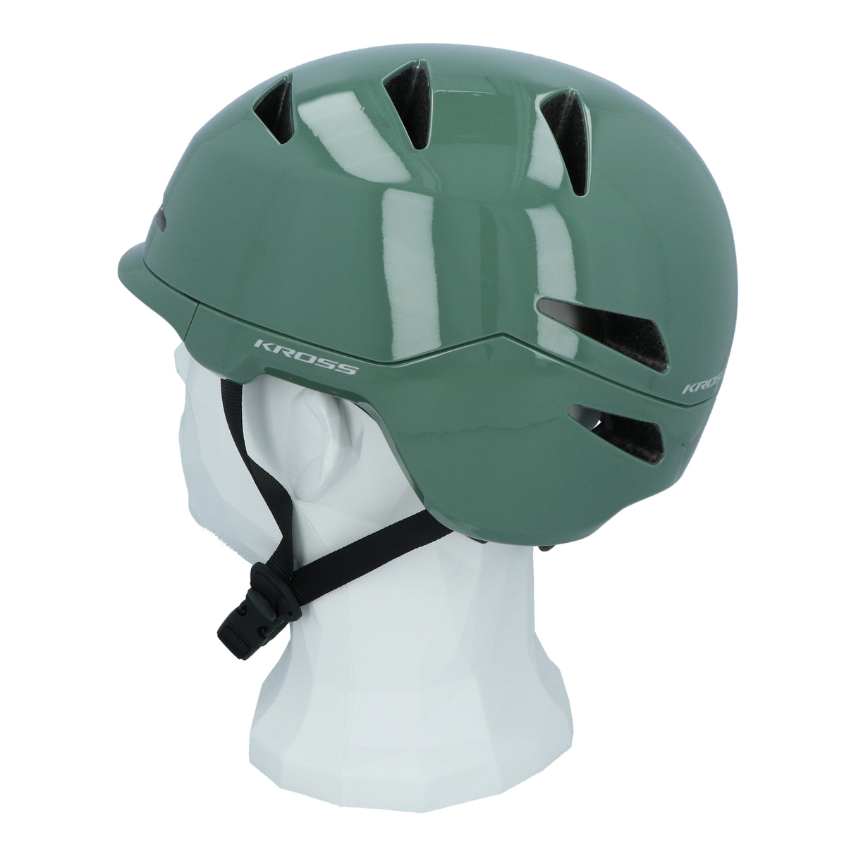 Kross Bicycle Helmet City Capitalo L (58-61 cm) - Green