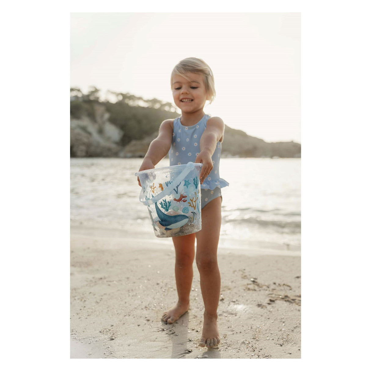 Little Dutch Ocean Dreams spand blå, 19cm