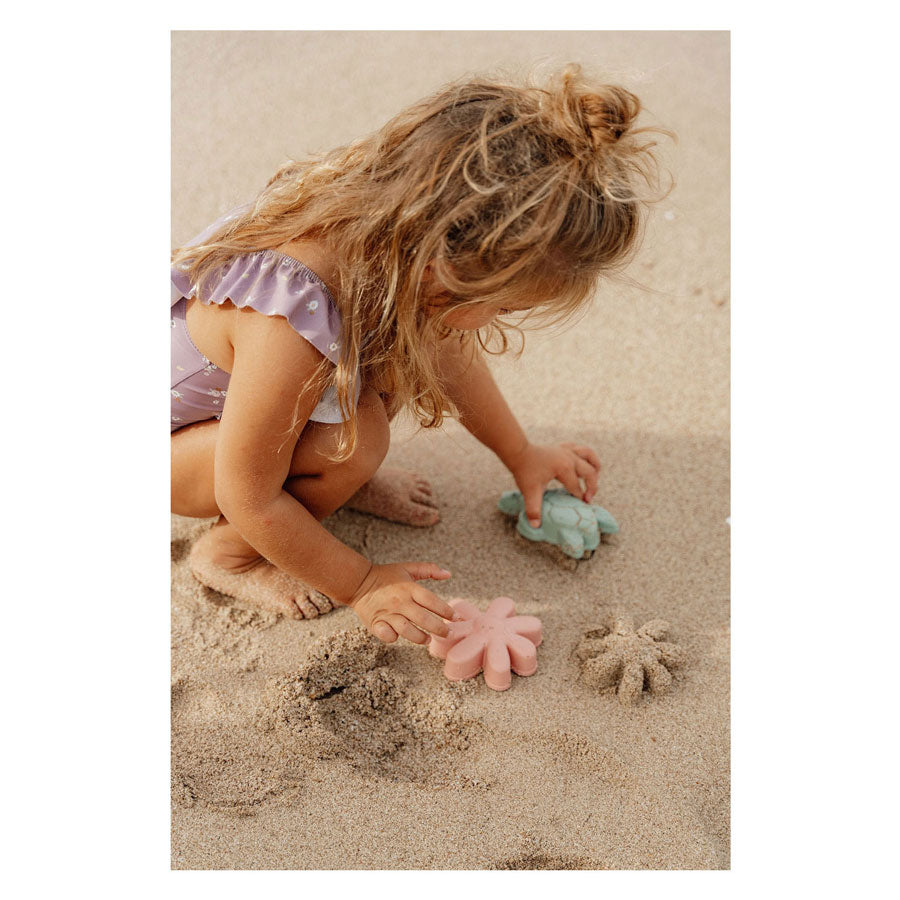 Little Dutch Blumen-Strandset, 3-teilig.