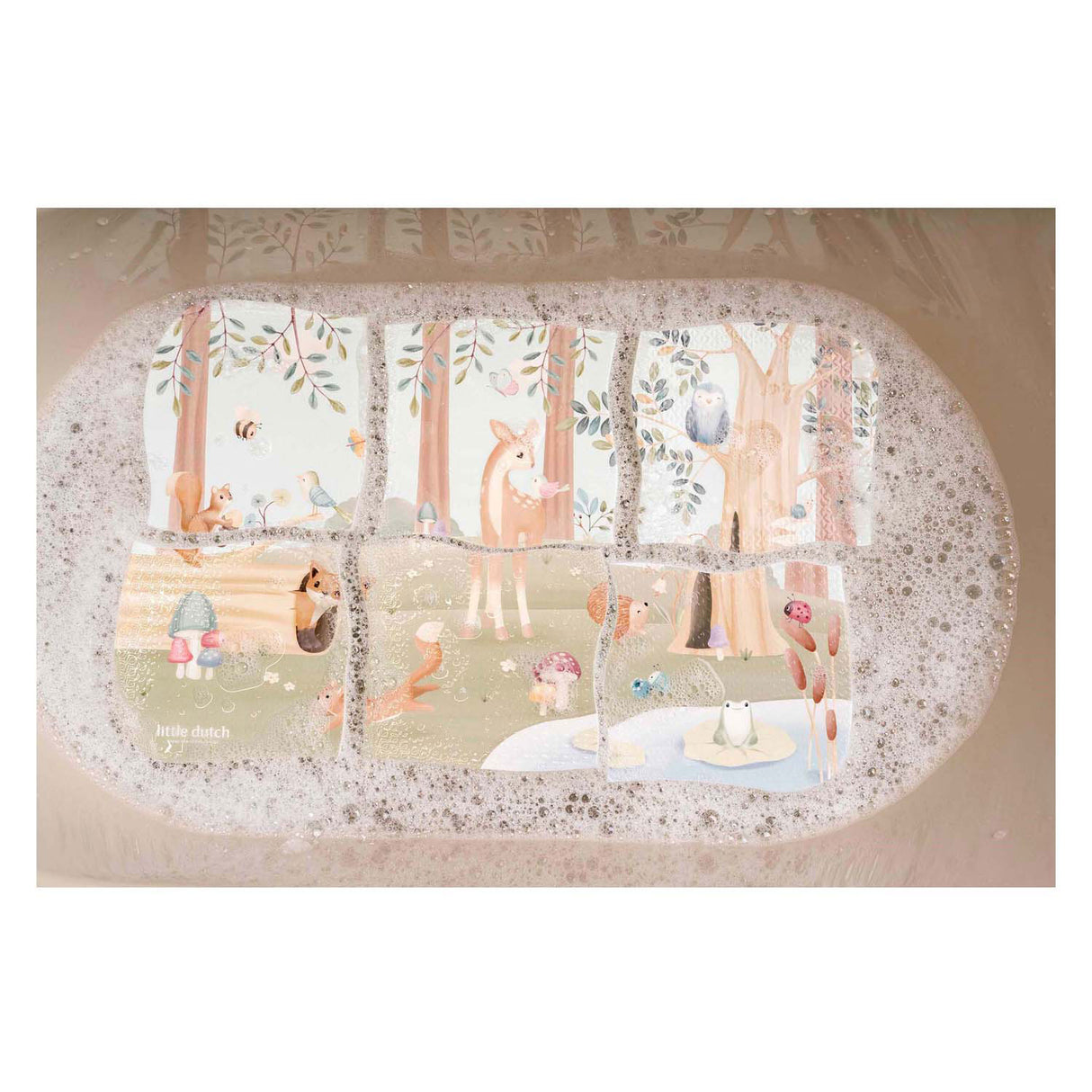 Little Dutch Forest Friends badepuslespil