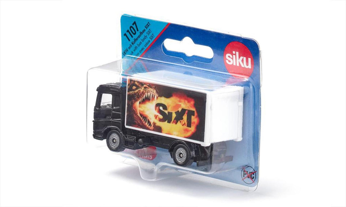 Siku vrachtwagen met aanhanger sixt 1:87