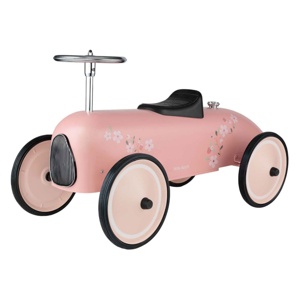 Little dutch retro loopauto roze