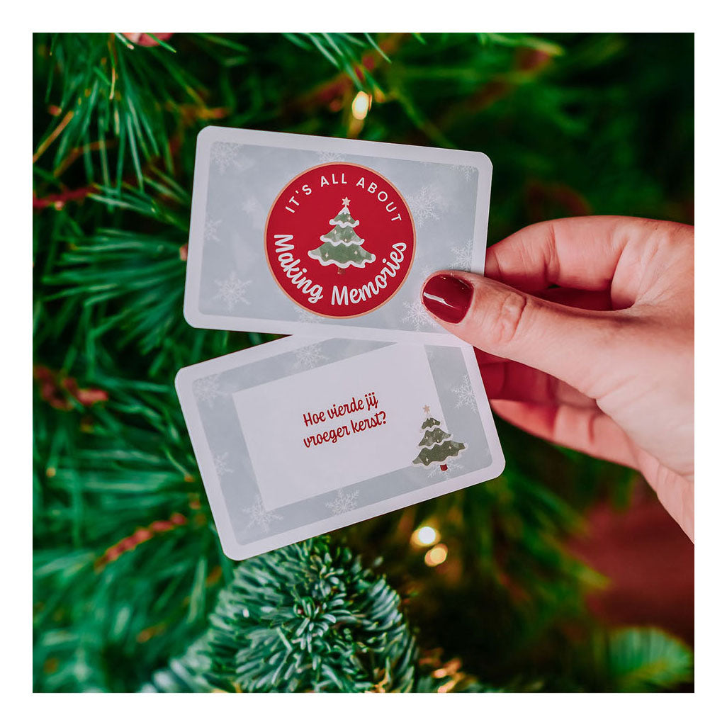 Outdoor play making memories Christmas play