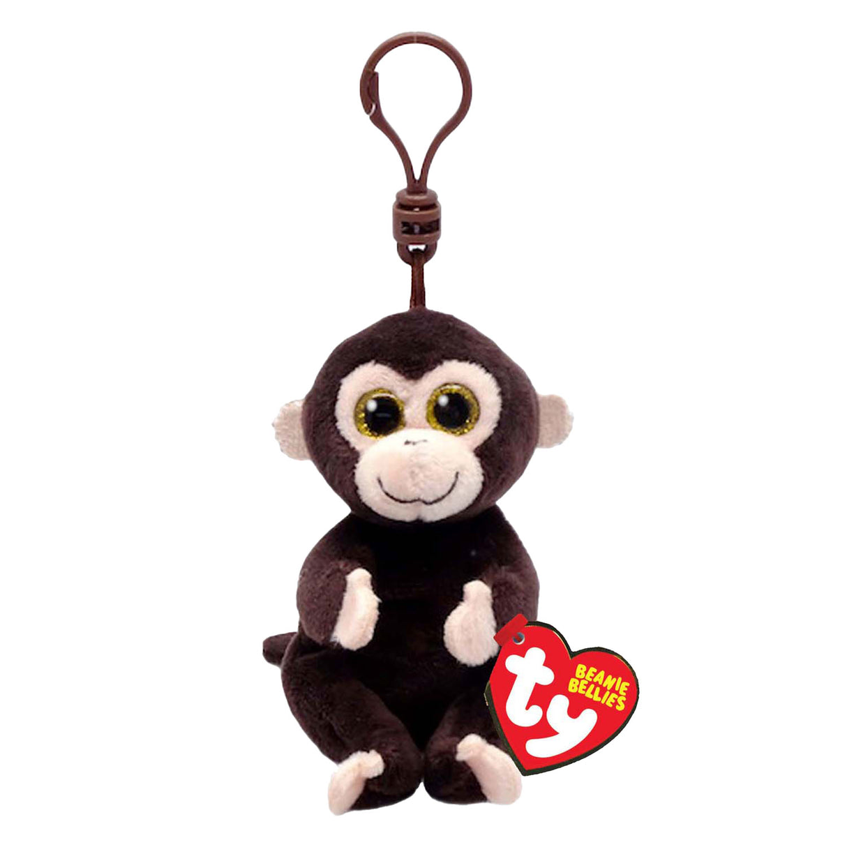 Ty beanie baby bellies clip matteo ape, 10cm