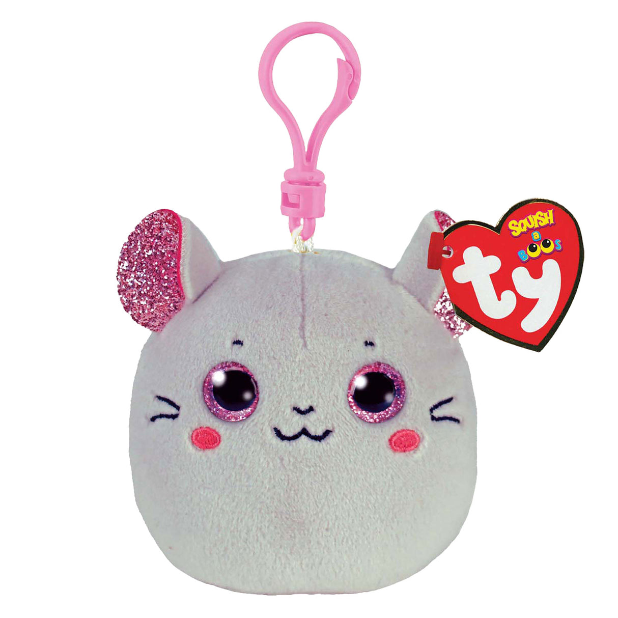 Ty beanie ty squish a boo clips katteurtmus, 8 cm