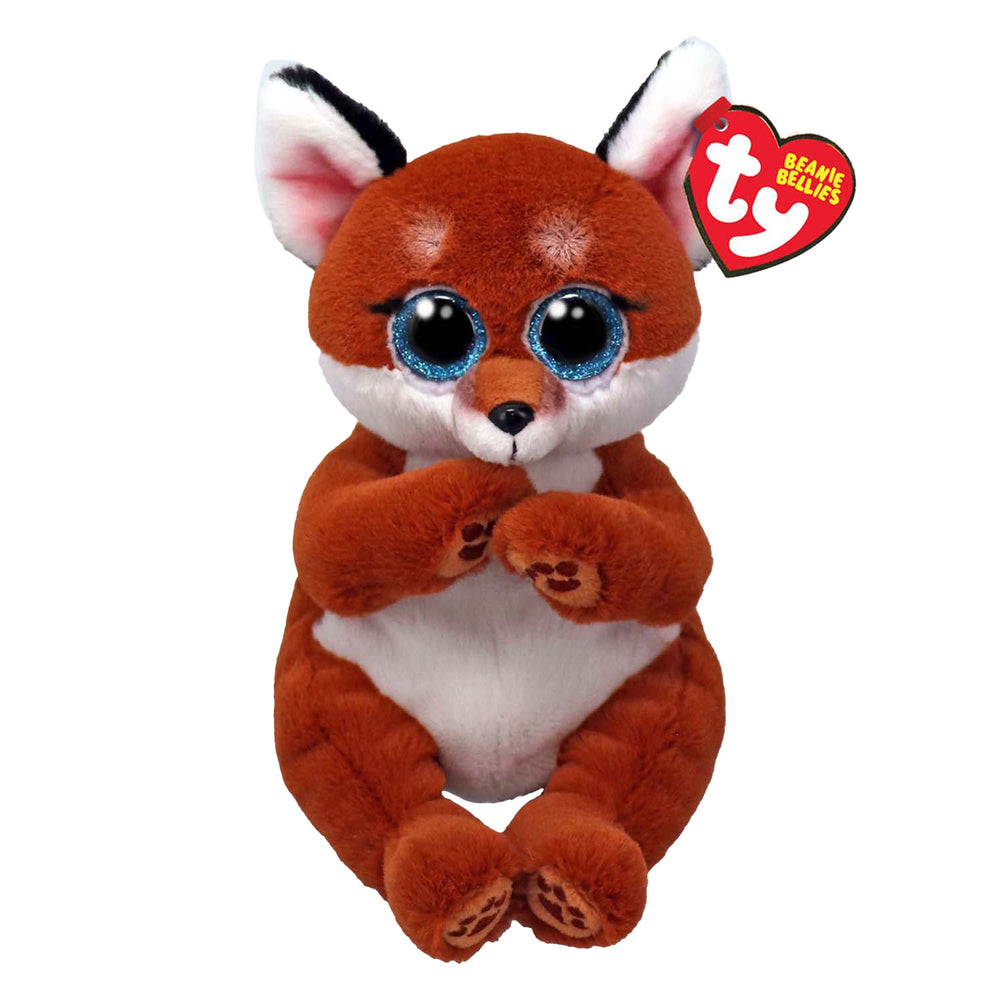 Ty beanie babies pance con volpe, 15 cm