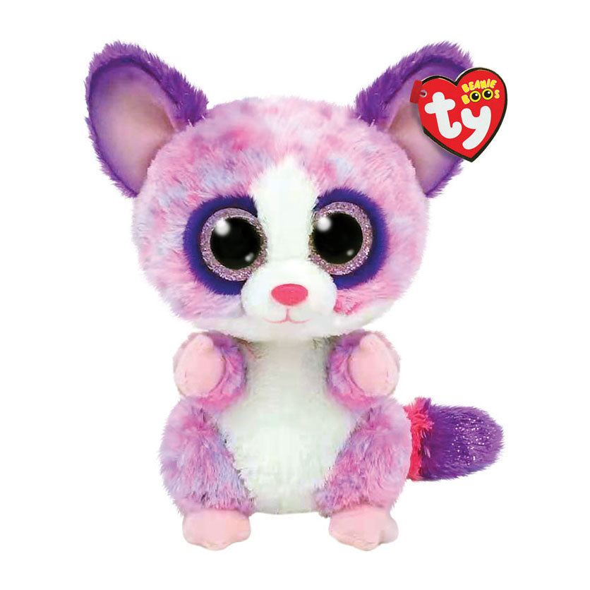 Ty beanie boo's becca pink bush baby, 15 cm