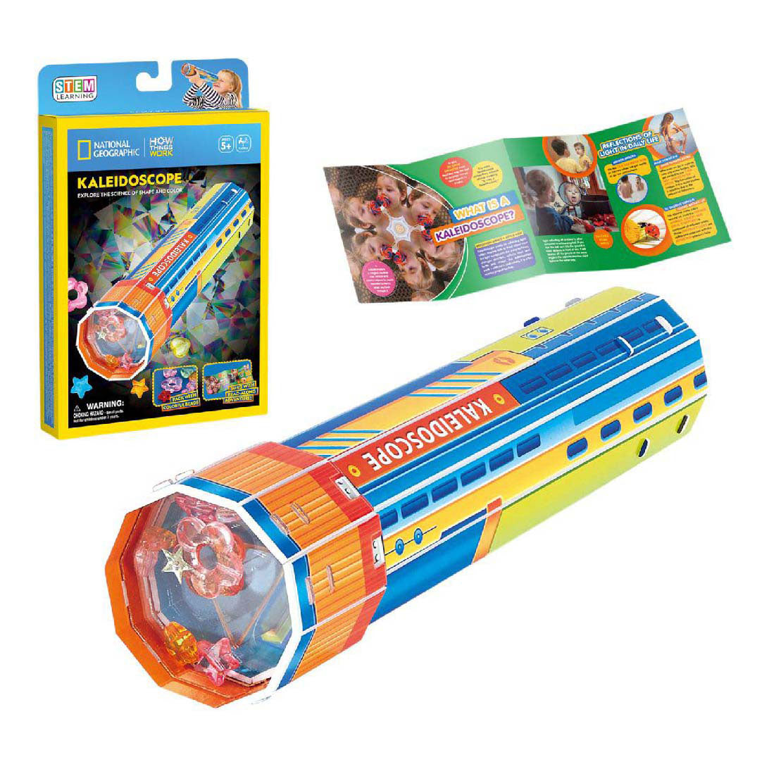 Kubikfun 3D -Puzzle National Geographic Voice Kaleidoscope