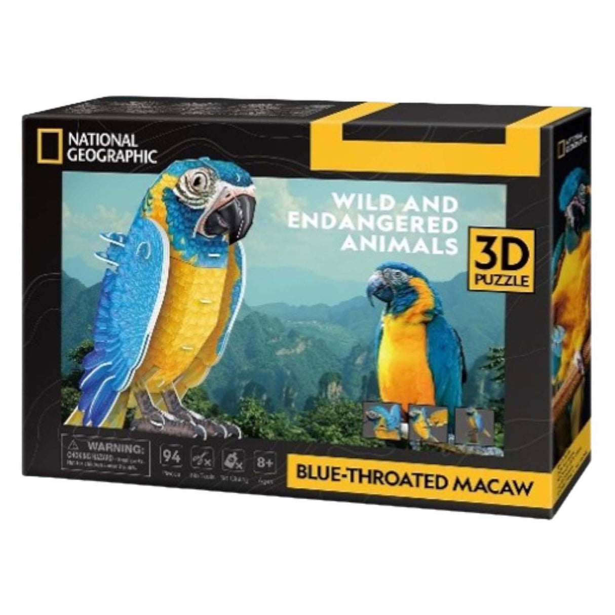 Cubic fun 3d puzzel national geographic ara, 94st.