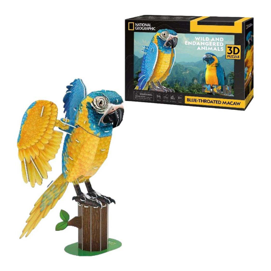 Cubic fun 3d puzzel national geographic ara, 94st.
