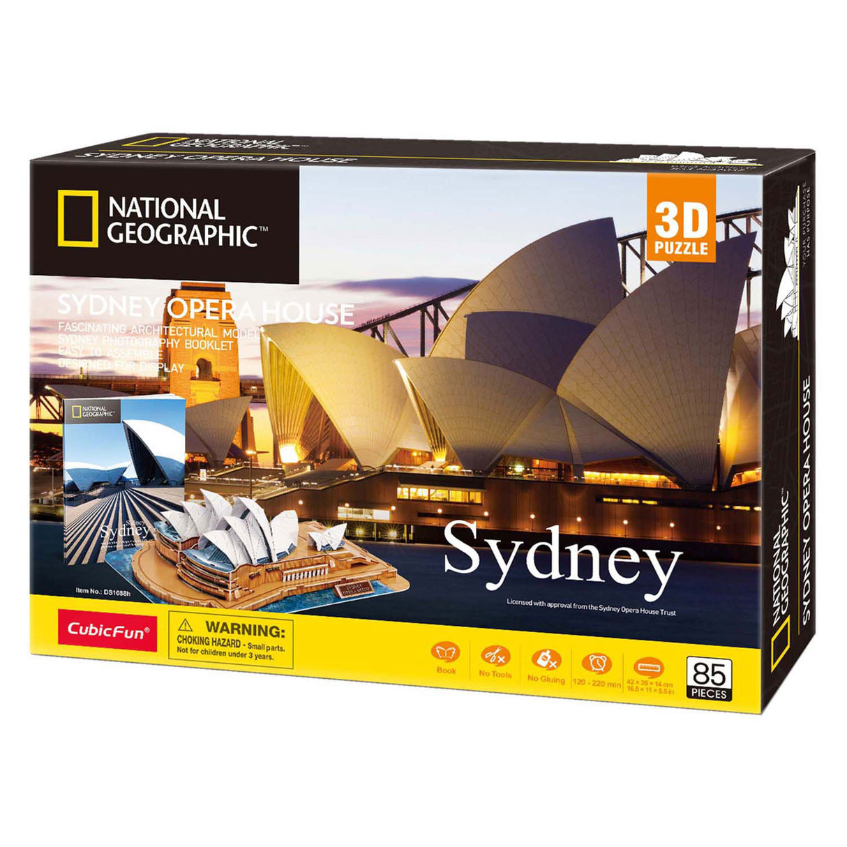 Cúbico Fun 3D Puzzle National Geographic Opera House Sydney