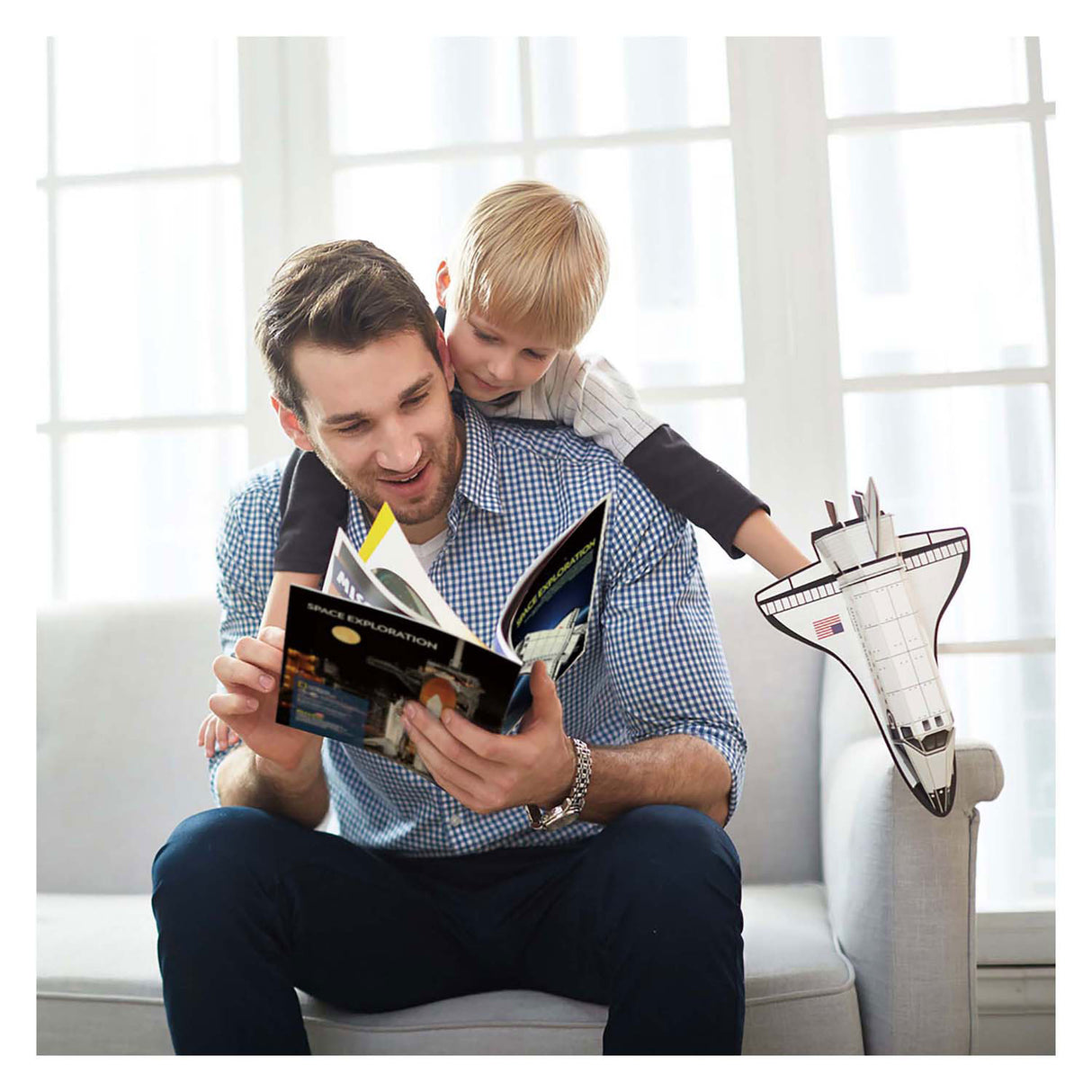 Entdecken Sie den Kubikfun 3D -Puzzle National Geographic Space