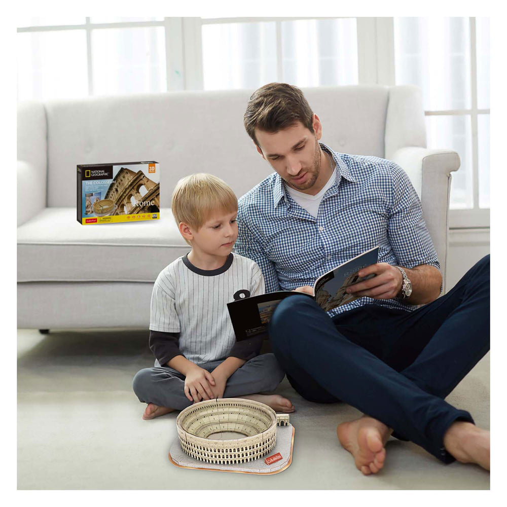 Cúbico Fun 3D Puzzle National Geographic Het Colosseum