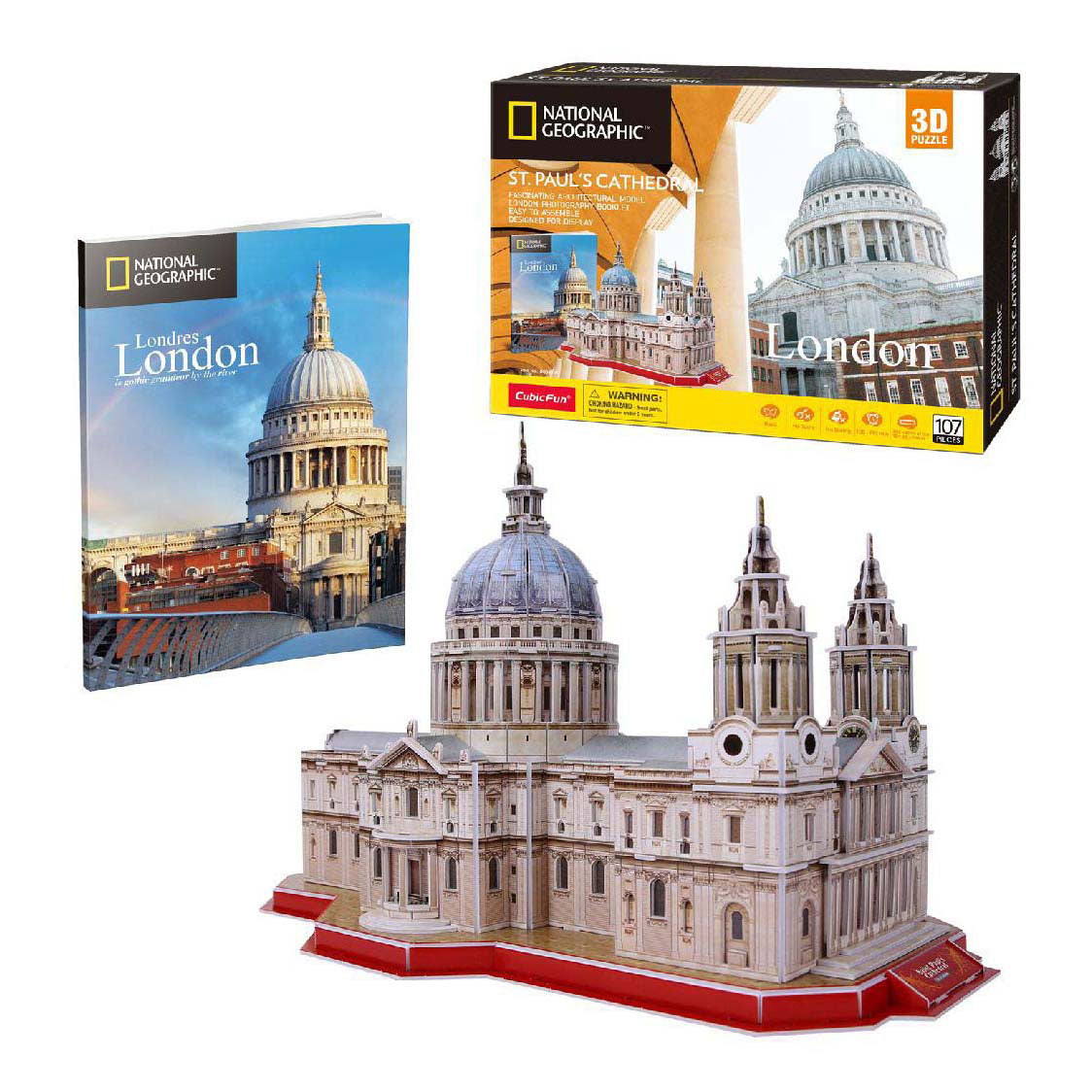 Cubic fun 3d puzzle national geographic st. paul cathedral