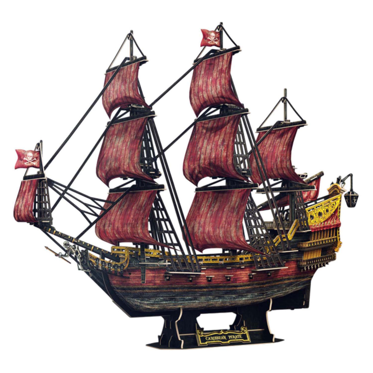 Kubična zabavna 3D sestavljanka Queen Anne Revenge