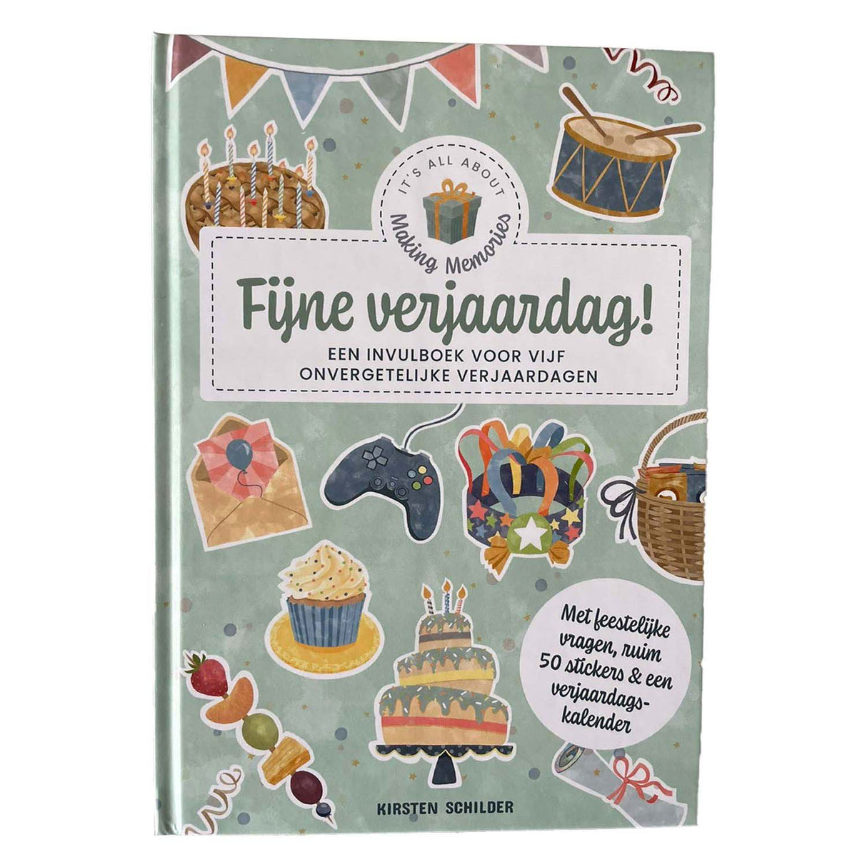 Libro di input di buon compleanno per cinque vendetta inadeguata