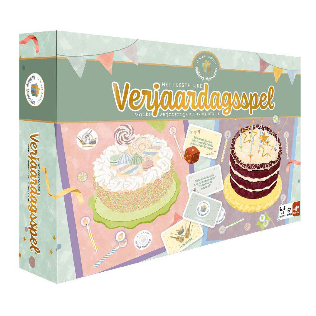 El juego festivo de cumpleaños