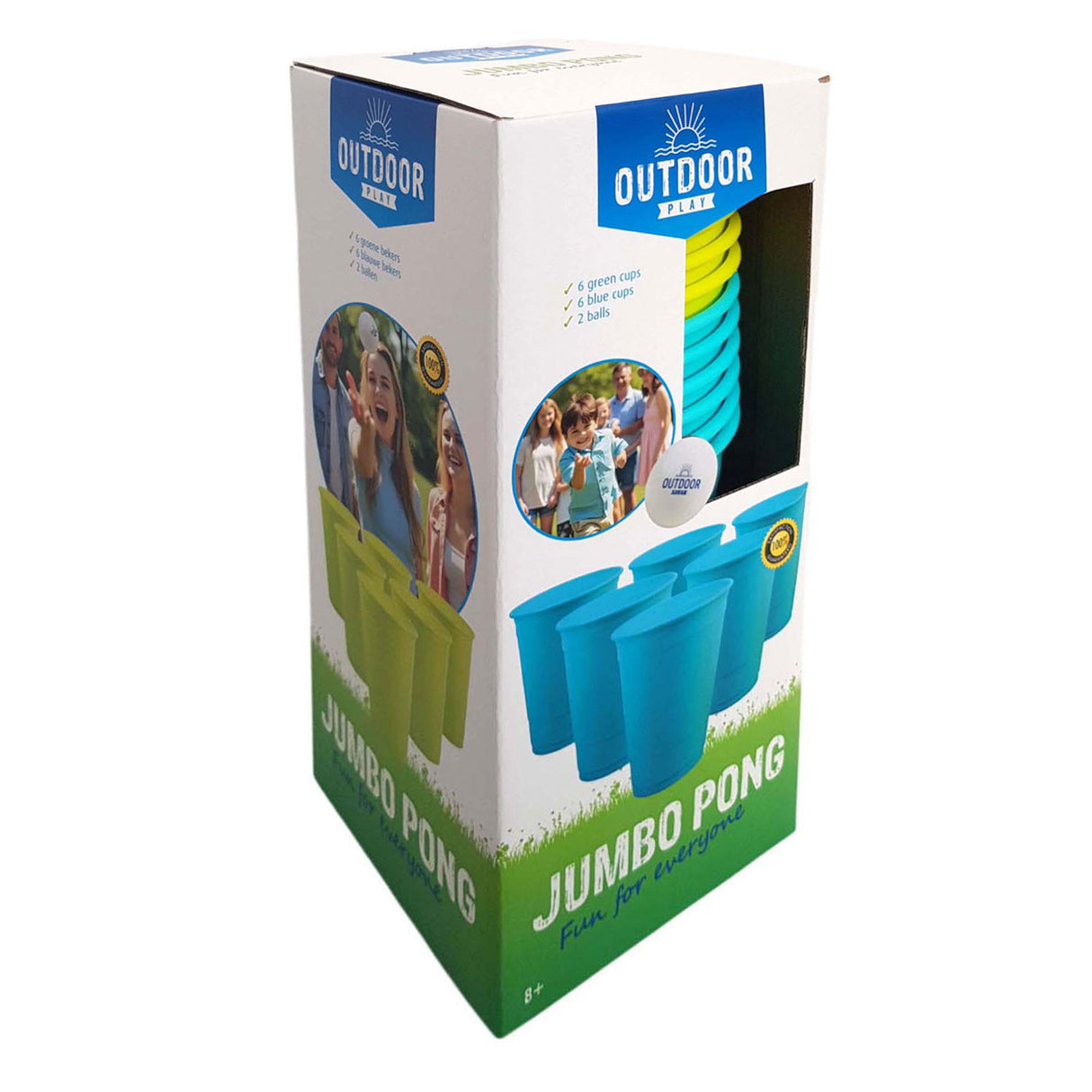 Jumbo-pong do zabawy na świeżym powietrzu