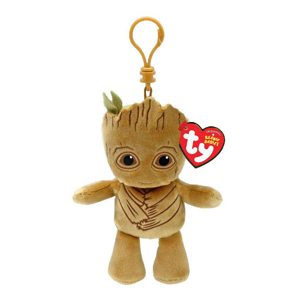 Keychain Ty Beanie Boo - Marvel Groot