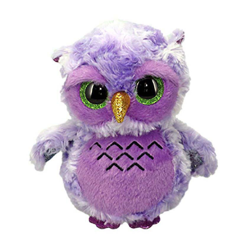 Ty beanie boo owlivia fioletowa sowa, 15cm