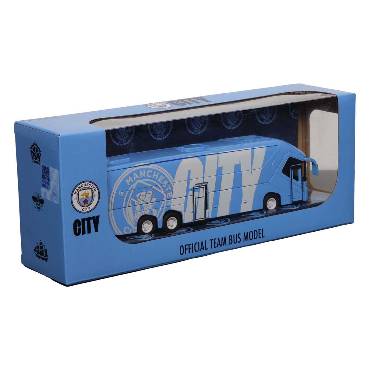 Bus d'équipe du FC de Manchester City