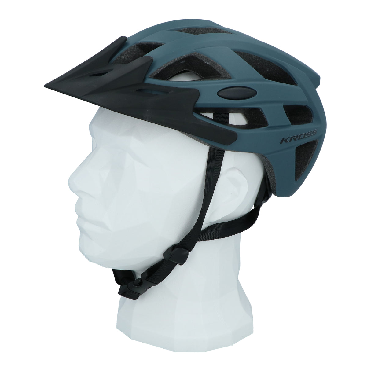 Kross bicycle helmet mtb city attivo m (53-56cm) - gray