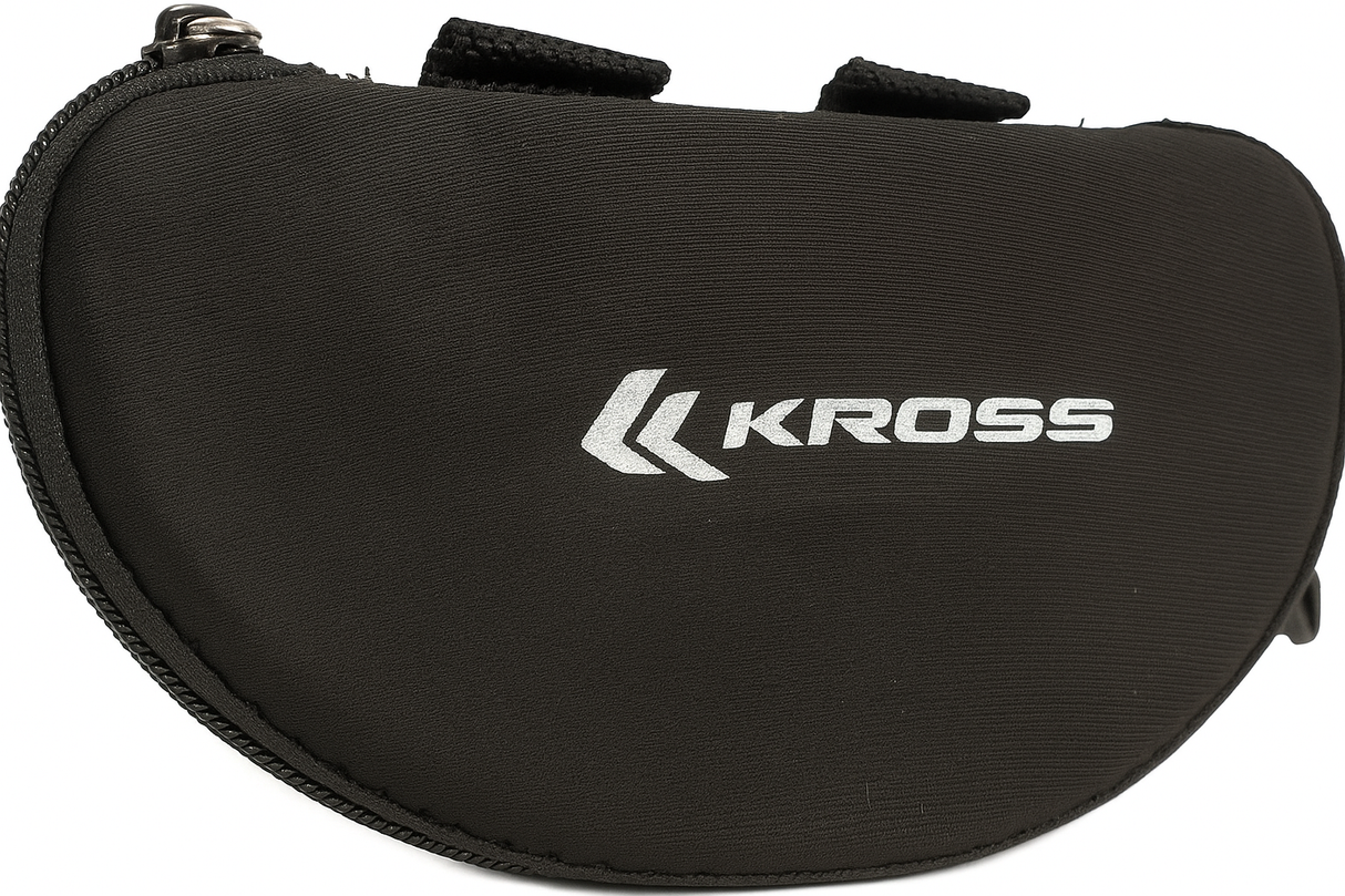 Kross cycling glasses braker uv400 interchangeable lenses - beige frame
