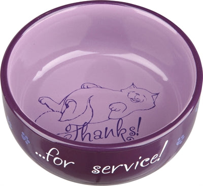 Trixie Feeding Bowl thanks for service assorti