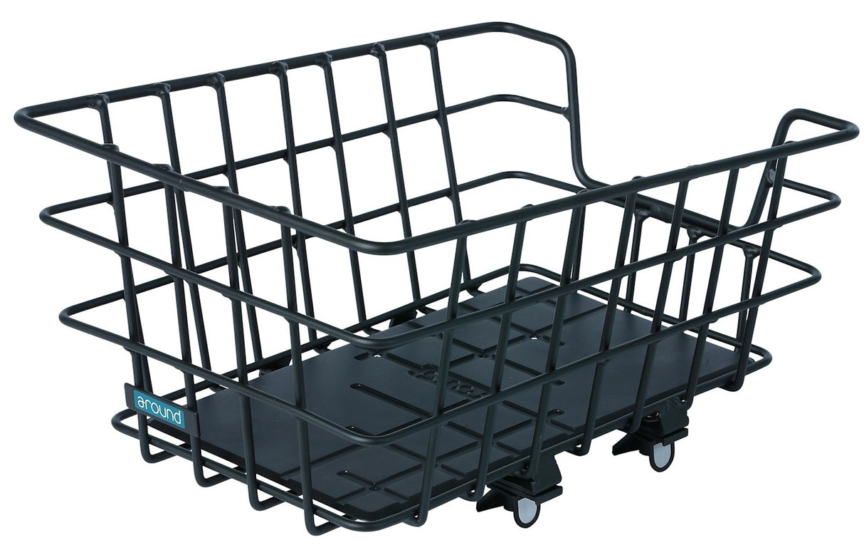 Autour de Bicycle Basket College incl. Correction du système - noir