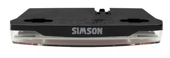 Simson rear light spectra luggage carrier e-bike 6-48v