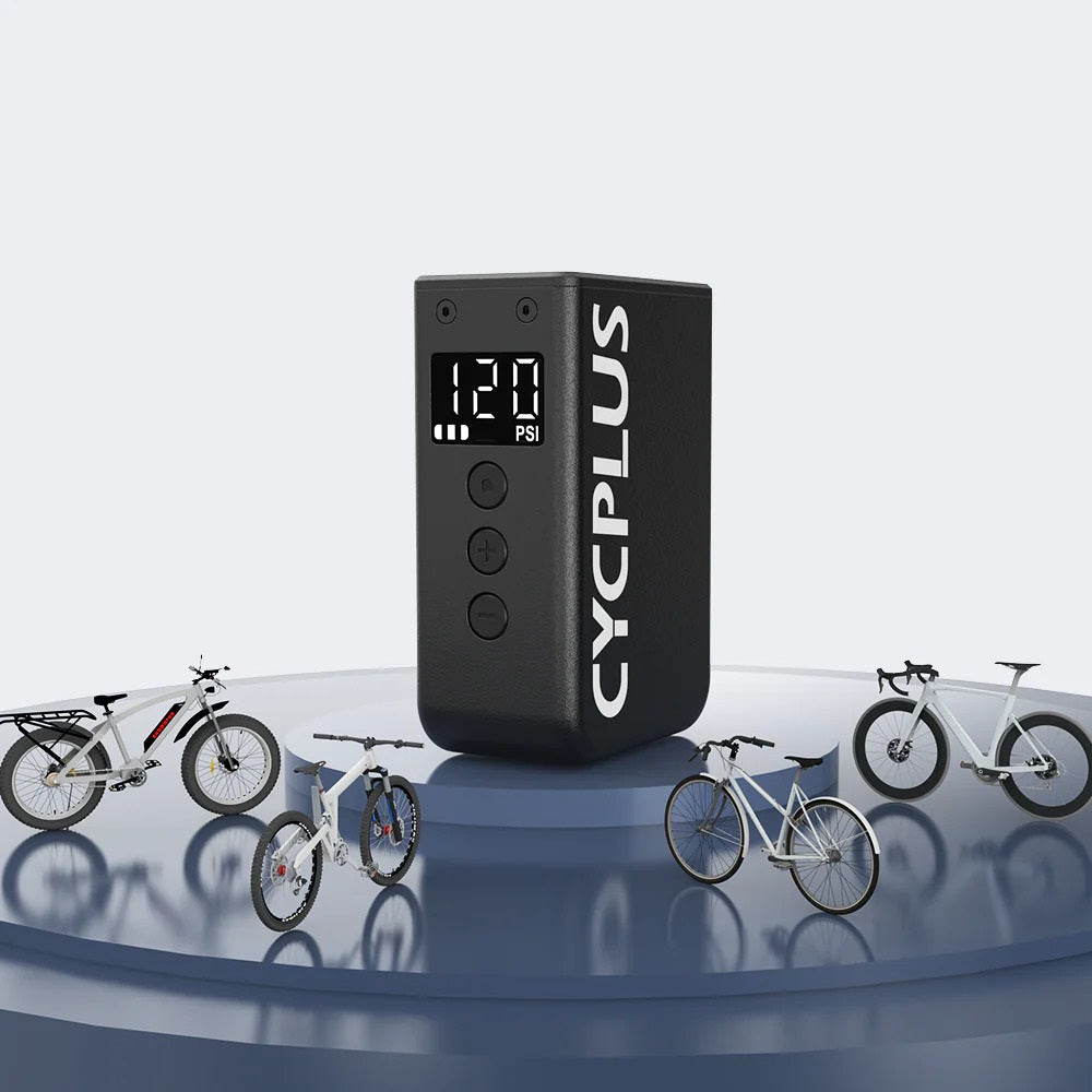 Cycplus elettrica batteria pompa AS2 pro max - nero