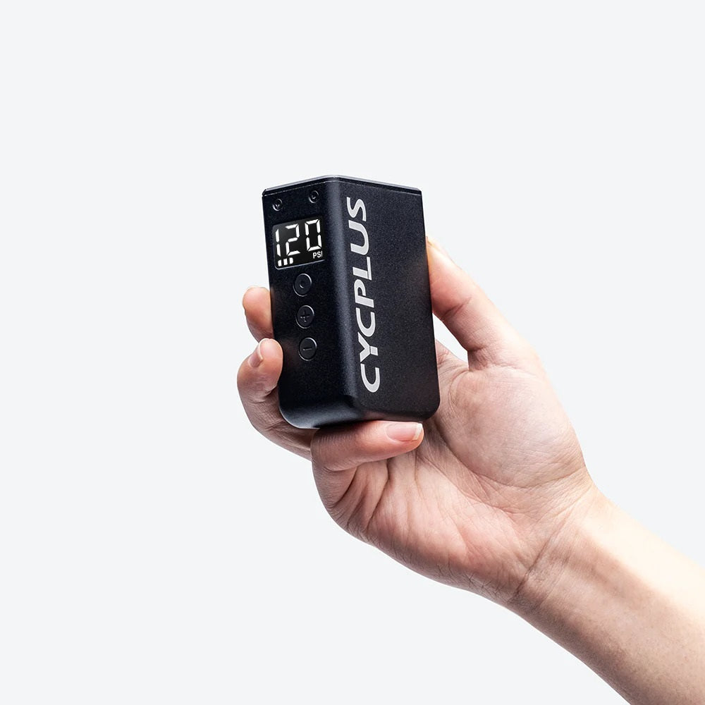 Bomba de batería eléctrica cycplus as2 pro - negro