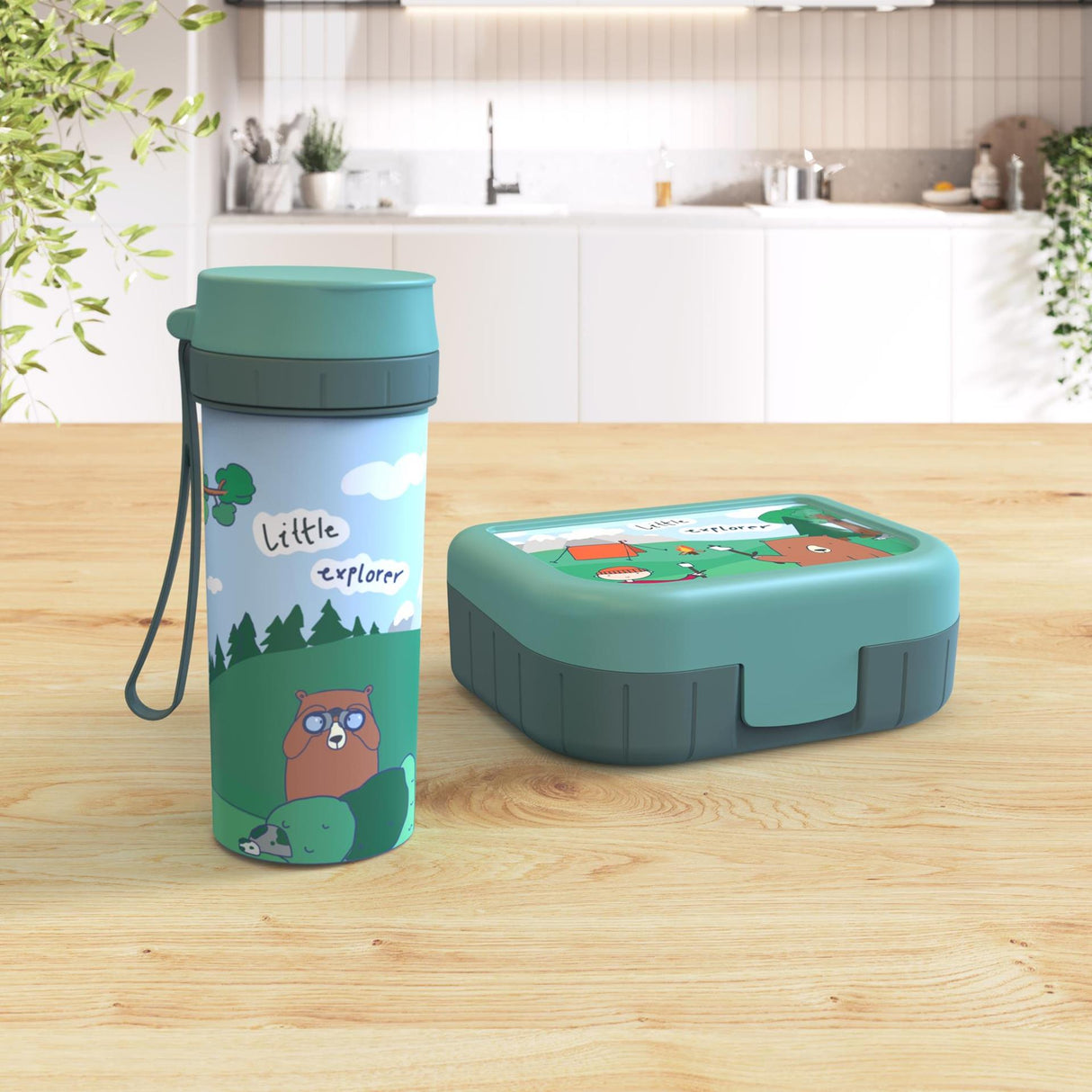 Rotho lunchset to go kids explorer boys