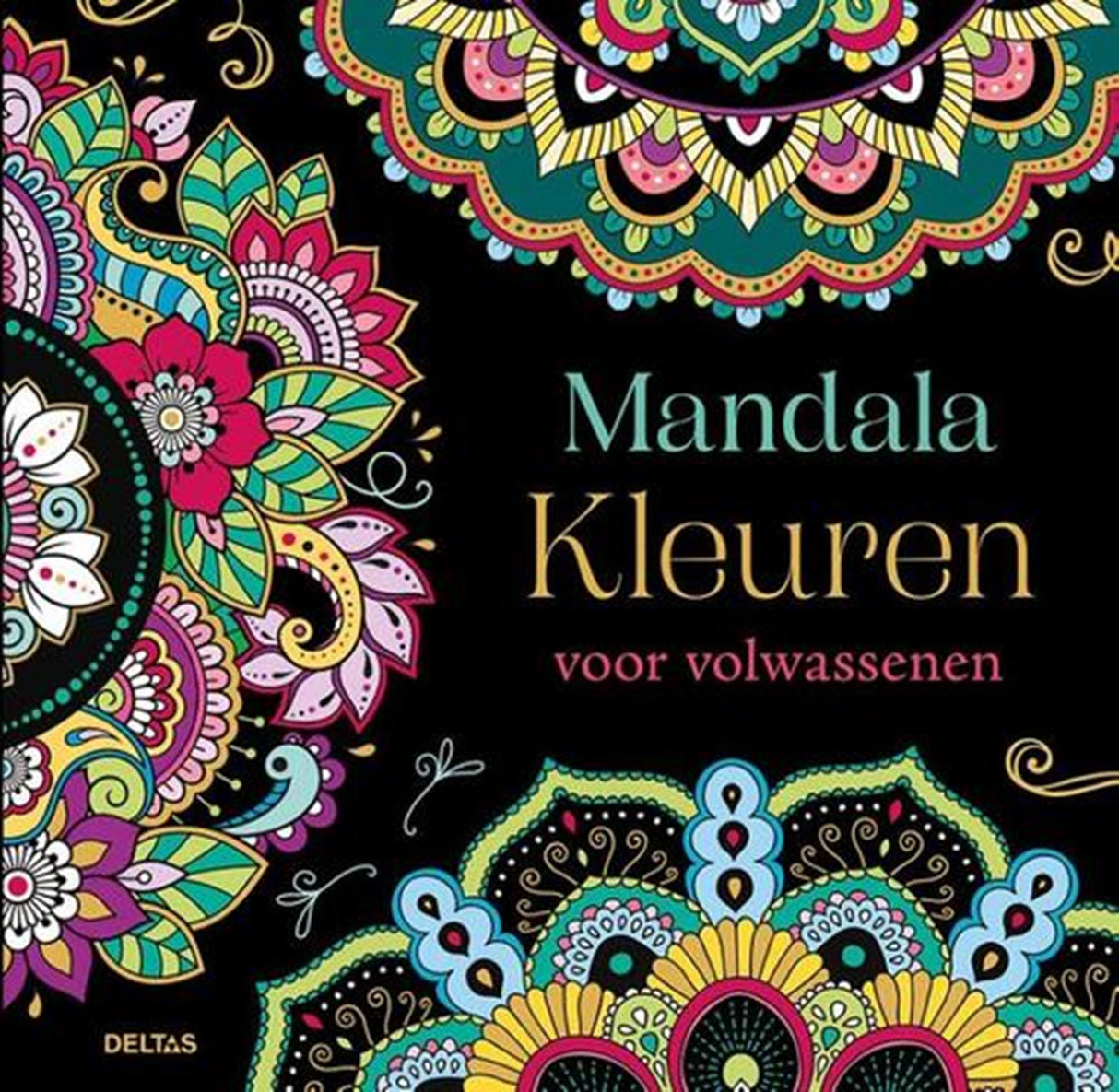 Deltas mandala kleuren voor volwassenen