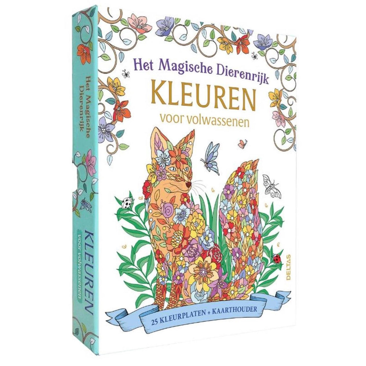 Deltas kleurboek voor volwassenen - dierenrijk