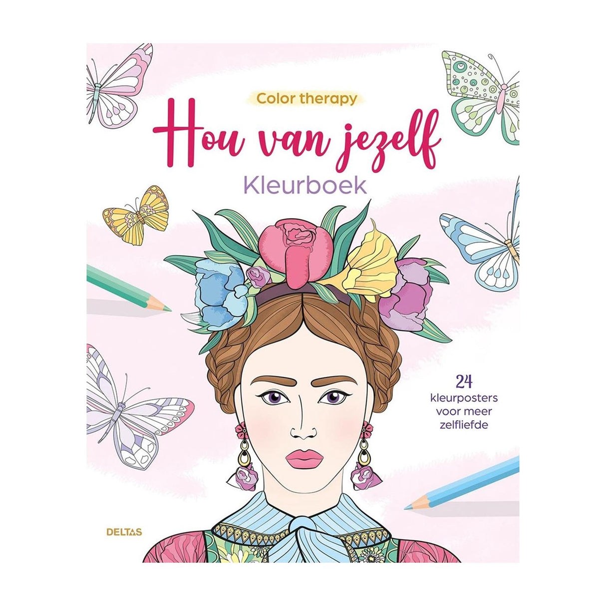 Deltas color therapy hou van jezelf kleurboek