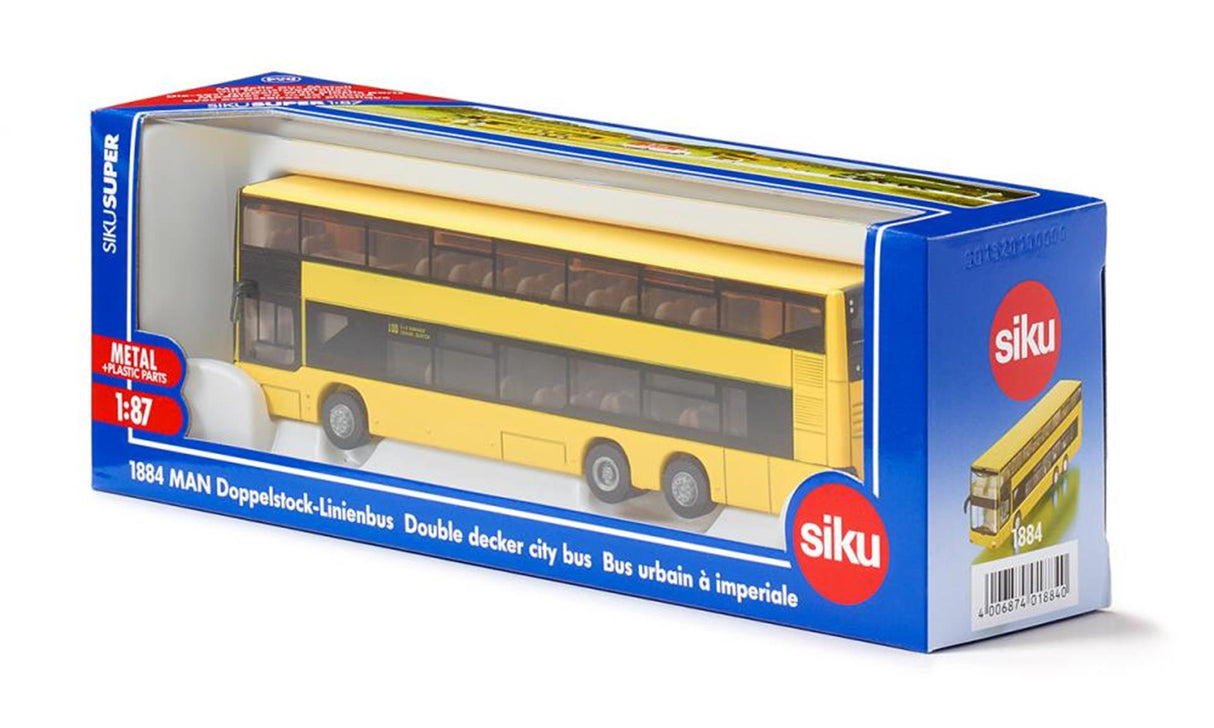 Siku 1884 man dubbeldekker city bus 1:87