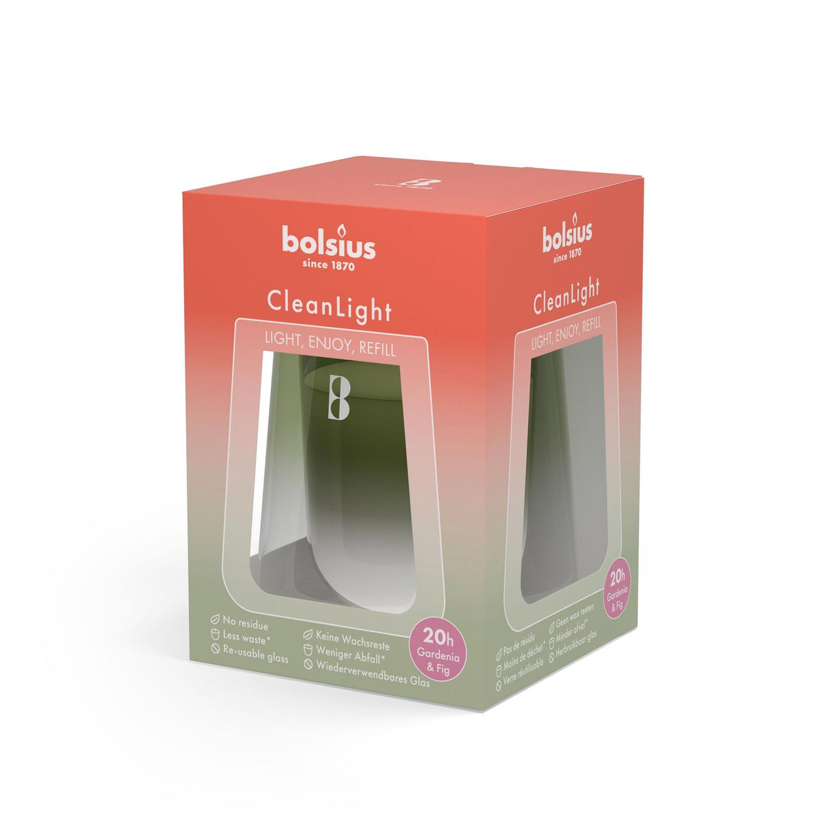 Bolsius clean lett duft startsett