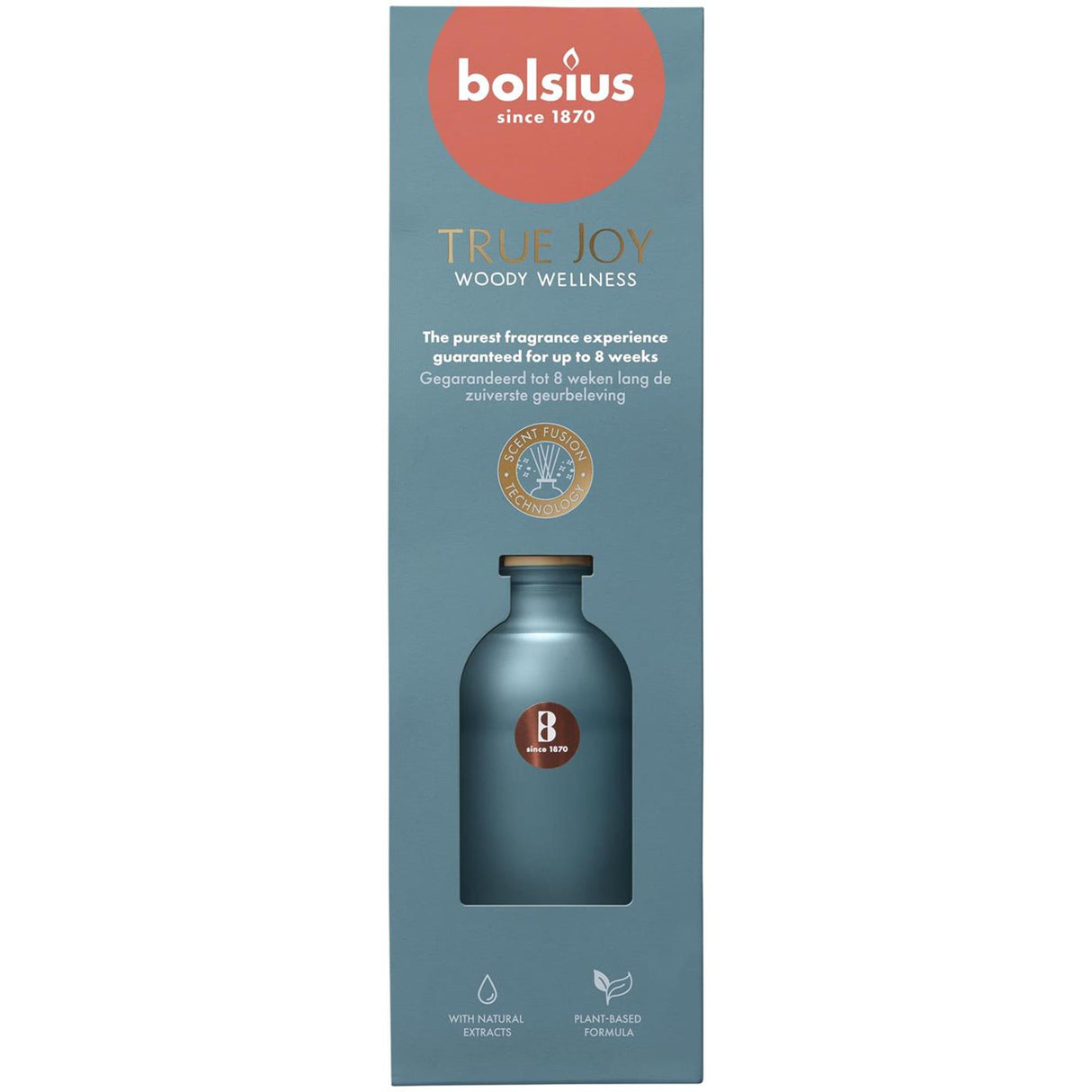 Bolsius fragrance diffuser 80 ml true joy woody wellness