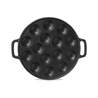No brand pancake plate cast iron