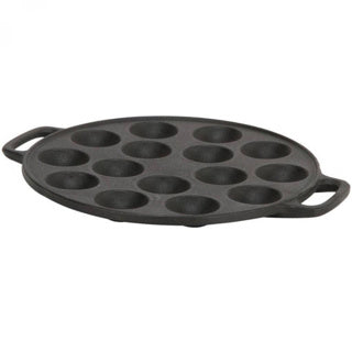 No brand pancake plate cast iron