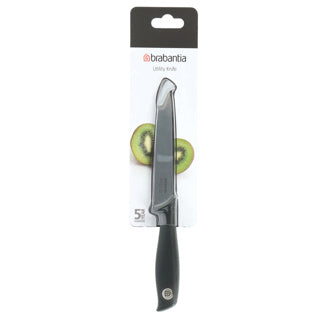 Brabantia universal knife tasty+ dark gray | 2 pcs