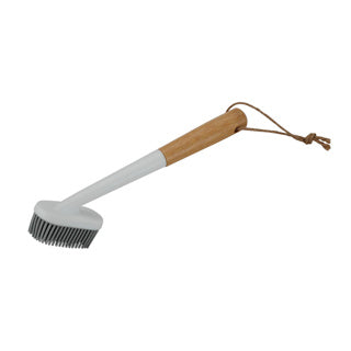 Clean home flessenborstel bamboe siliconen ovaal | 6 stuks