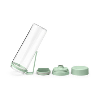 Brabantia waterfles make take 0,5l jade green | 2 stuks