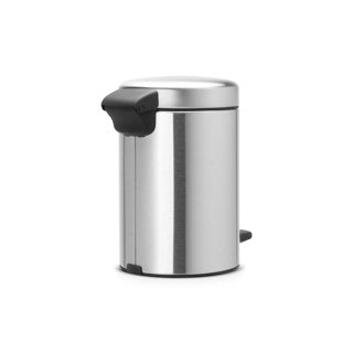 Brabantia newicon pedal bin, 3l - matt steel