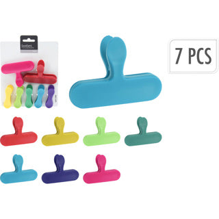 No brand vershoudclips set van 7 stuks | 6 stuks