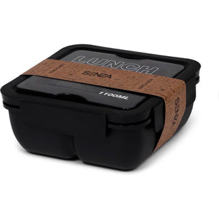Senza Lunchbox 1100 ml Tarwestro Schwarz