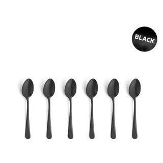 AMEFA TEASPOONS NERO 6 pezzi