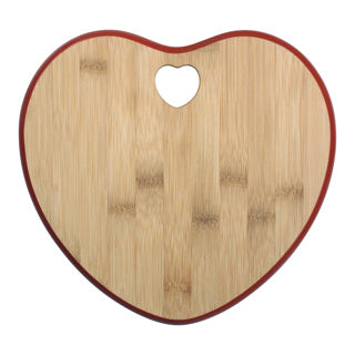Bamboo cutting board amore 23x24.5x1.1 cm